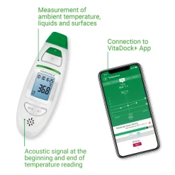 medisana TM 750 Connect Multifunctionele infrarood thermometer