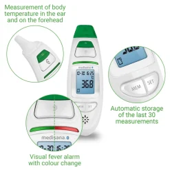 medisana TM 750 Connect Multifunctionele infrarood thermometer