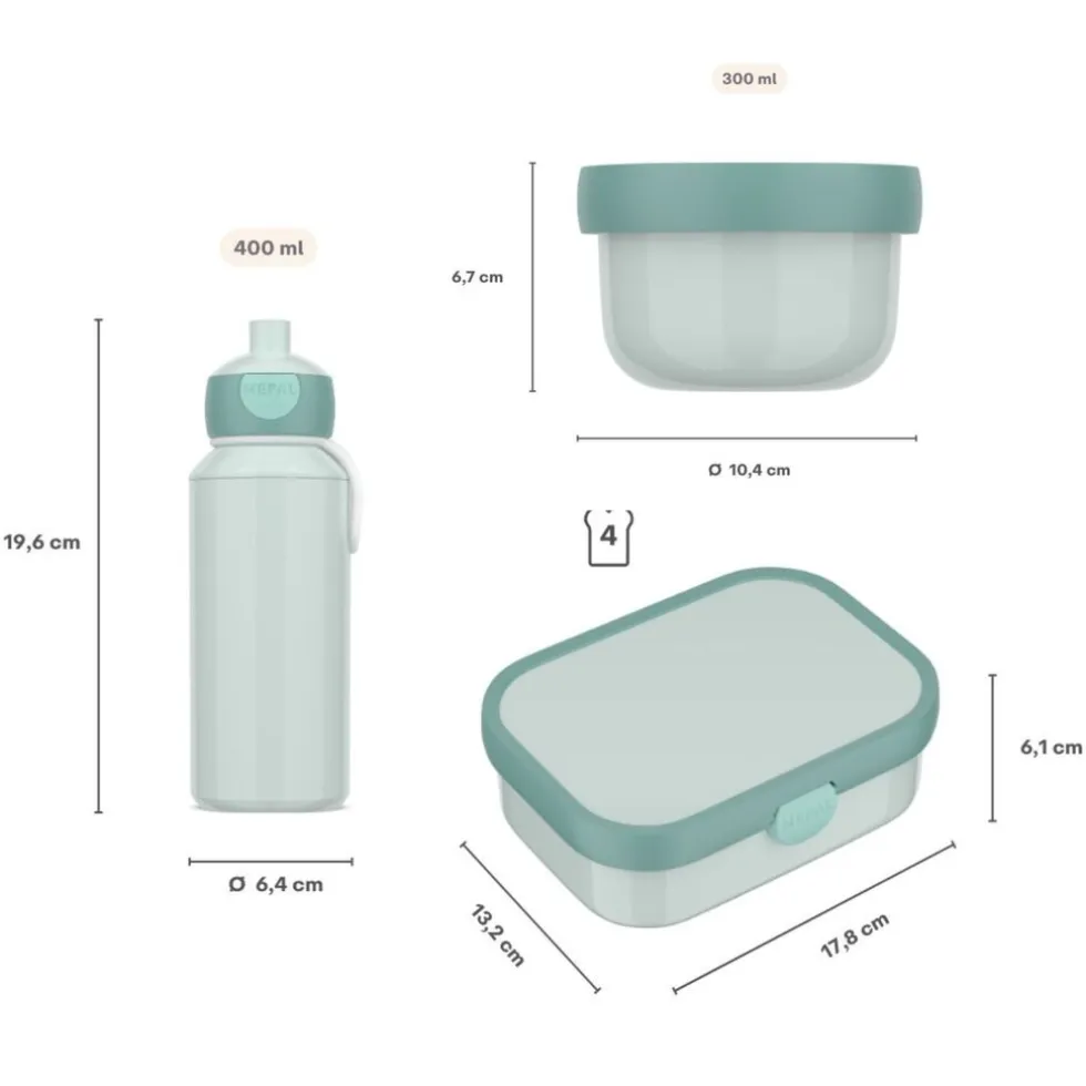 Mepal Campus Lunchbox set