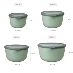 Mepal Cirqula Vershouddoos rond set