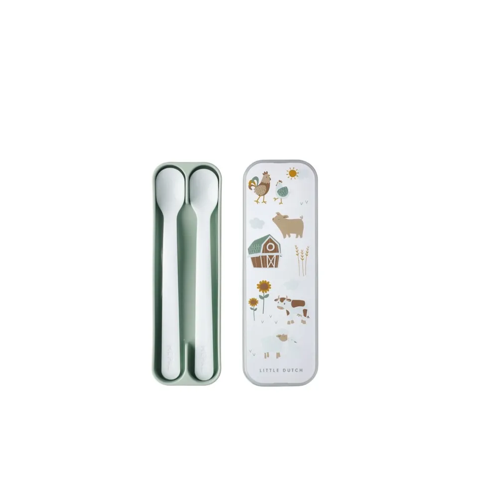 Mepal Set Babylepel Mio 2 Stuks Little Farm