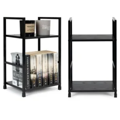 Modern Home Industriële Loft Stijl Boekenkast met 2 Planken