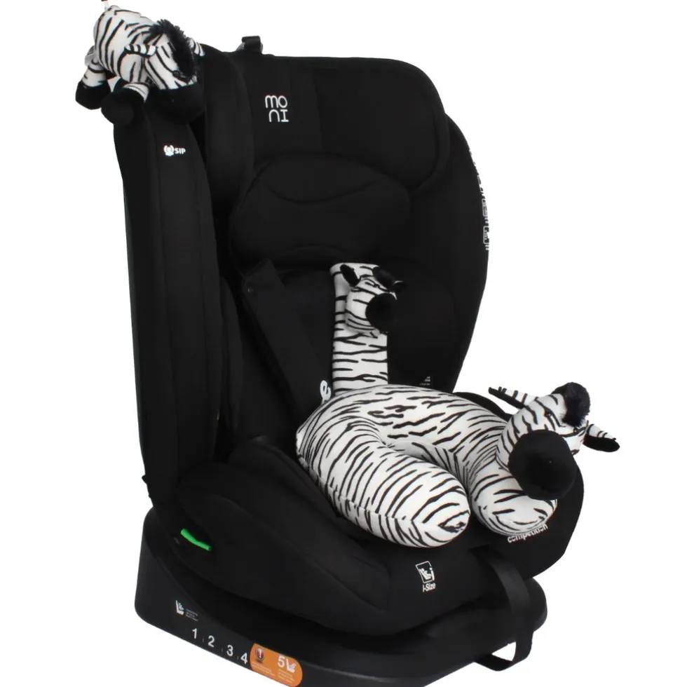 Moni Competition Midnight Black 40-150 cm Autostoel