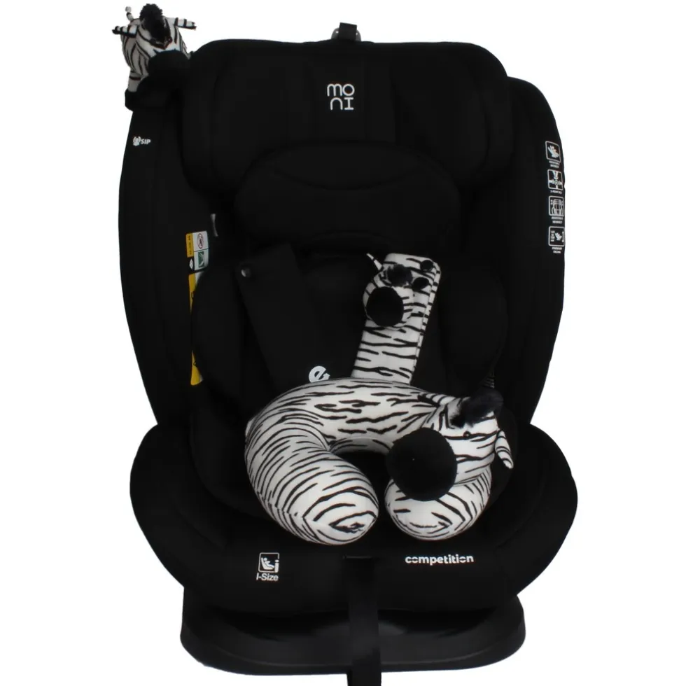 Moni Competition Midnight Black 40-150 cm Autostoel