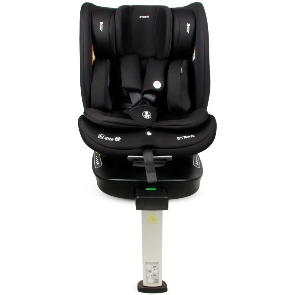 Moni Strike Deep Black 40-150 cm 360° i-Size Autostoel