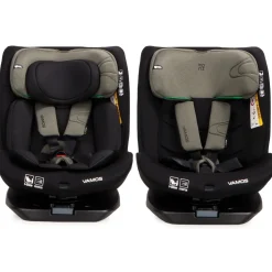 Moni Vamos Military Green 40-150 cm 360° i-Size Autostoel
