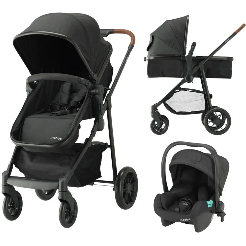 Mooiys Kai Kinderwagen 3 in 1 Reissysteem