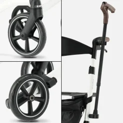 Mooiys Luxe Rollator Opvouwbaar Met Zitfunctie En Rugleuning
