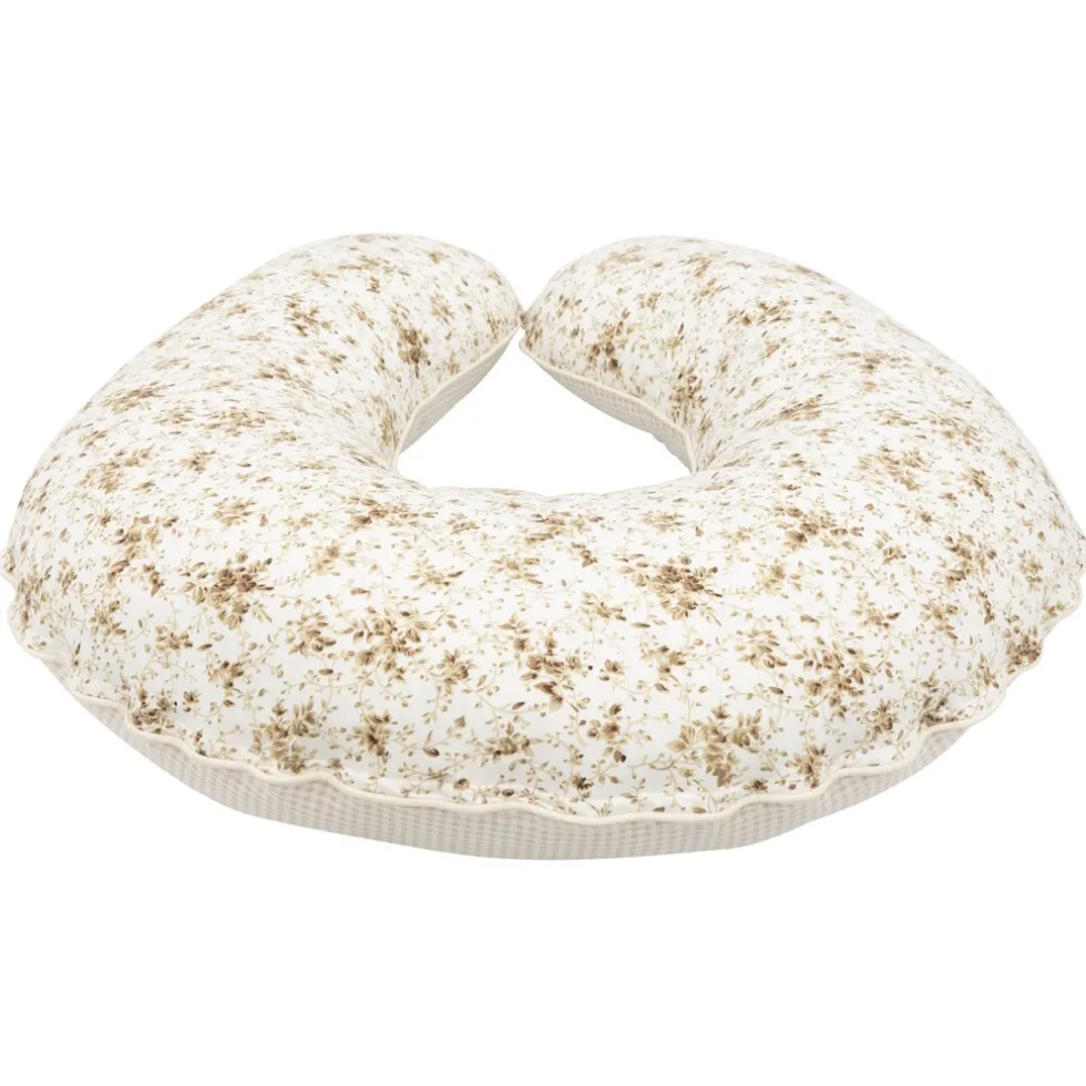 Mordesign Beige Flowers Voedingskussen