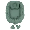 Mordesign Emerald Green Babynest met Kussen
