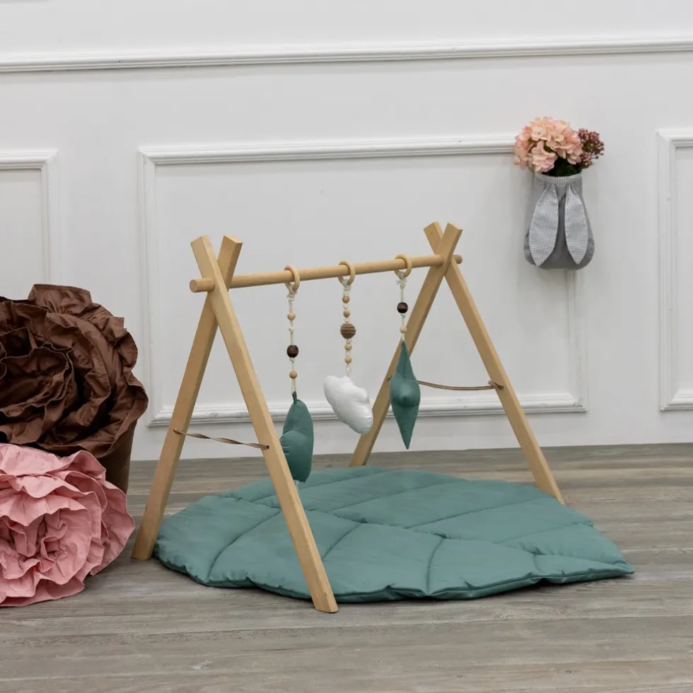 Mordesign Emerald Green Baby Gym met Speelkleed