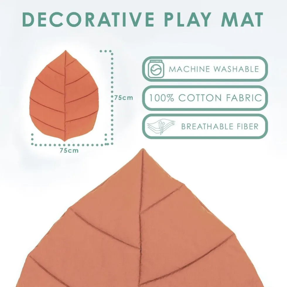 MorDesign Leaf Wood Babygym en Speelkleed