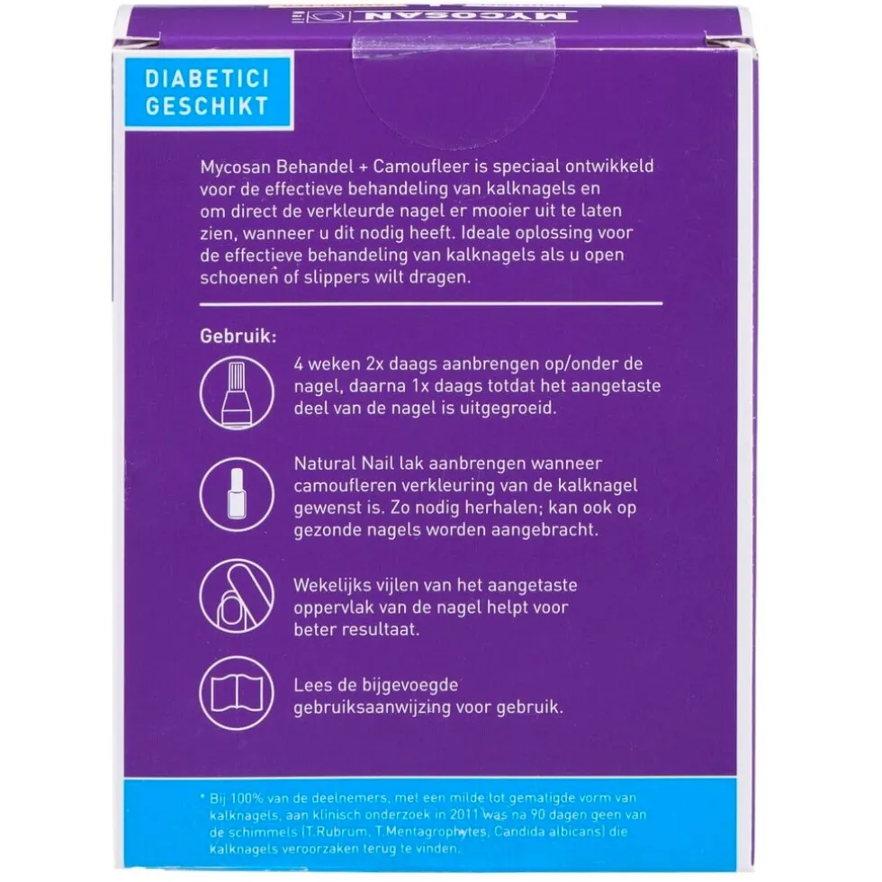 Mycosan Kalknagel Behandel + Camoufleer