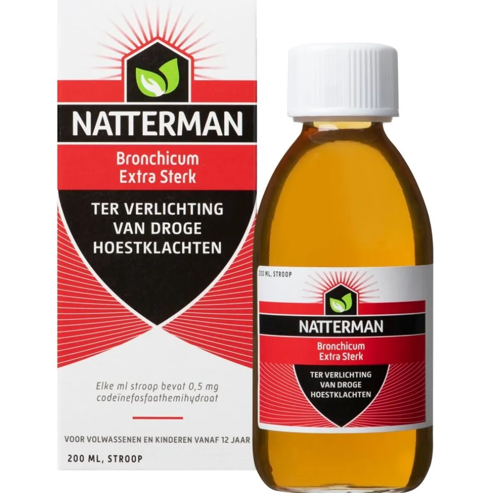 Natterman Bronchicum Extra Sterk Hoestsiroop