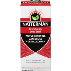 Natterman Bronchicum Extra Sterk Hoestsiroop