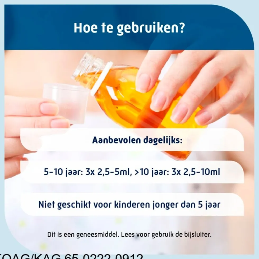Natterman Broomhexine Extra Sterk 8mg/5ml Hoestdrank