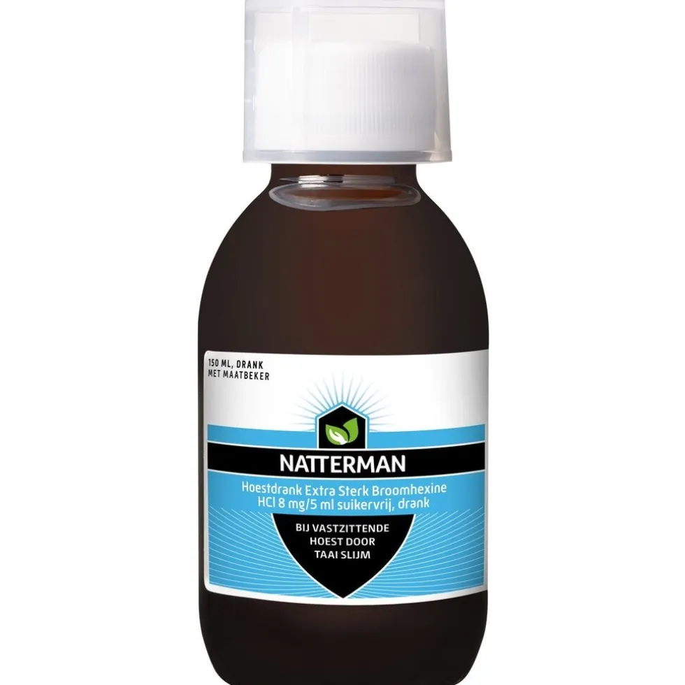 Natterman Broomhexine Extra Sterk 8mg/5ml Hoestdrank