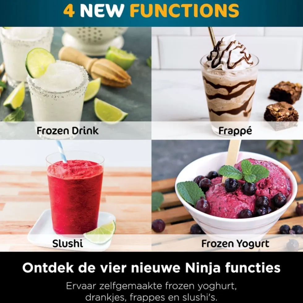 Ninja Creami Deluxe 10-in-1 IJsmachine NC502EU