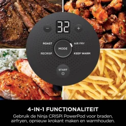 Ninja CRISPi 4-in-1 Glazen Airfryer FN101EUGY
