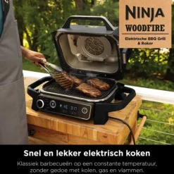 Ninja Woodfire 7-in-1 Elektrische Barbecue OG701EU
