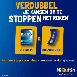 NiQuitin Clear Pleister Stap 1 - 21 mg - Nicotinepleister