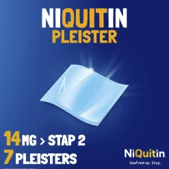 NiQuitin Clear Pleister Stap 2 - 14 mg - Nicotinepleister