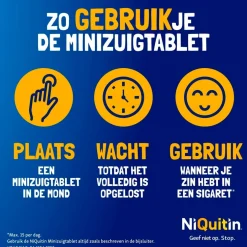 NiQuitin 2mg Minizuigtabletten
