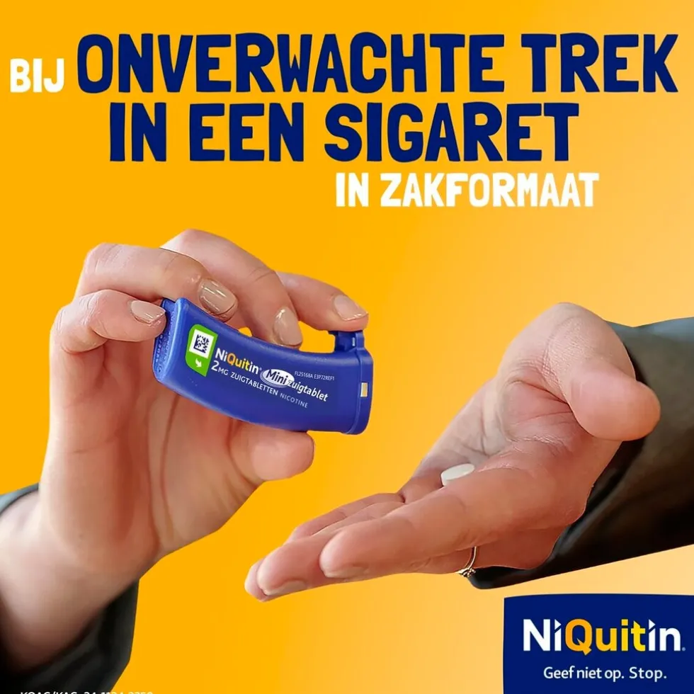 NiQuitin 2mg Minizuigtabletten
