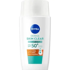 Nivea Derma Skin Clear Dagelijkse Anti-Uv Fluïde