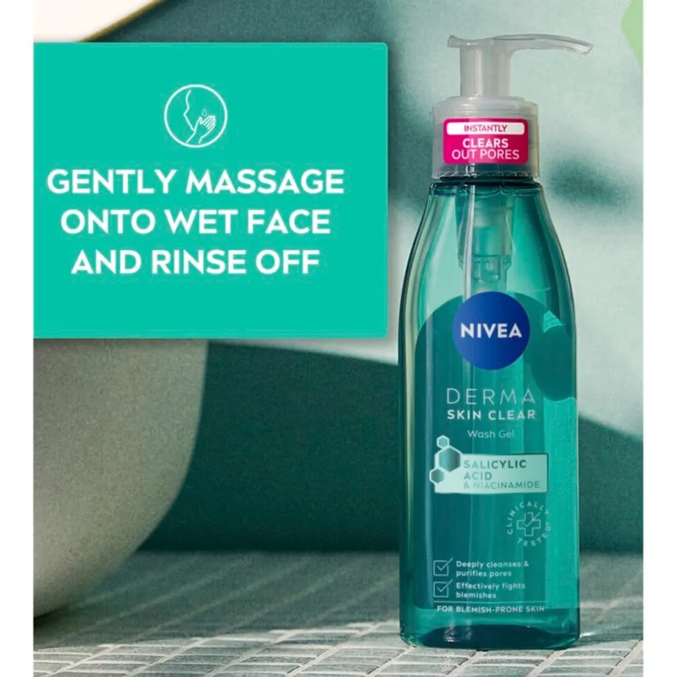NIVEA Derma Skin Clear Reinigingsgel