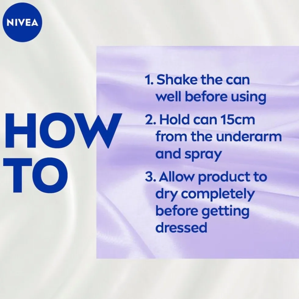 NIVEA Double Effect Antitranspirant Spray