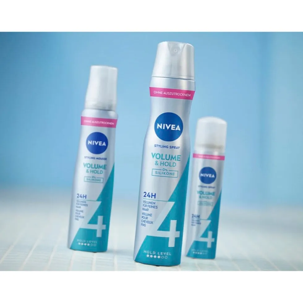 NIVEA Hold 4 Volume Care Styling Mousse