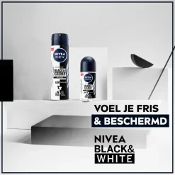NIVEA Men Black & White Invisible Original Antitranspirant Spray