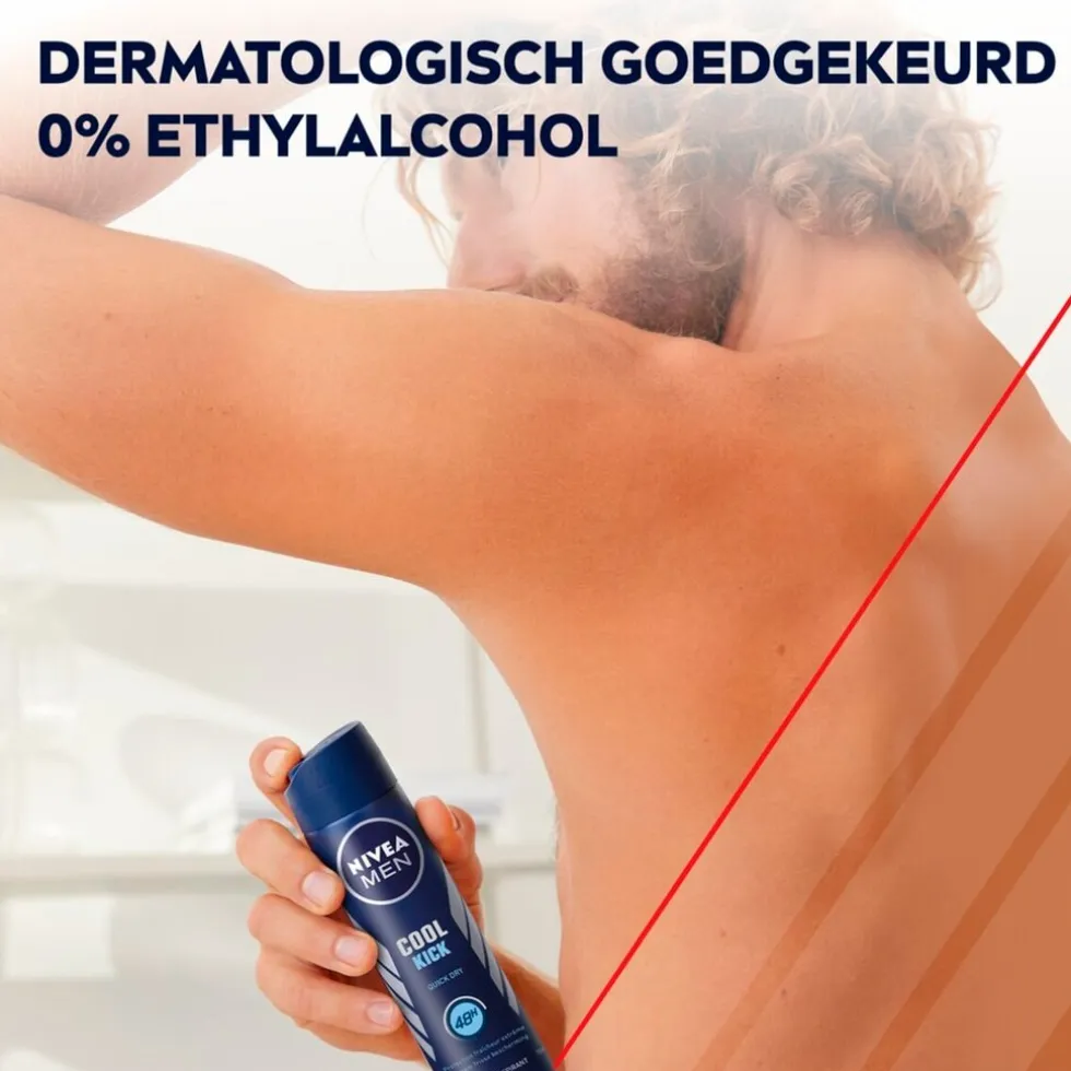 NIVEA Men Cool Kick Antitranspirant Spray