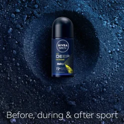 NIVEA Men Deep Sport MaxxTech Antitranspirant Roller