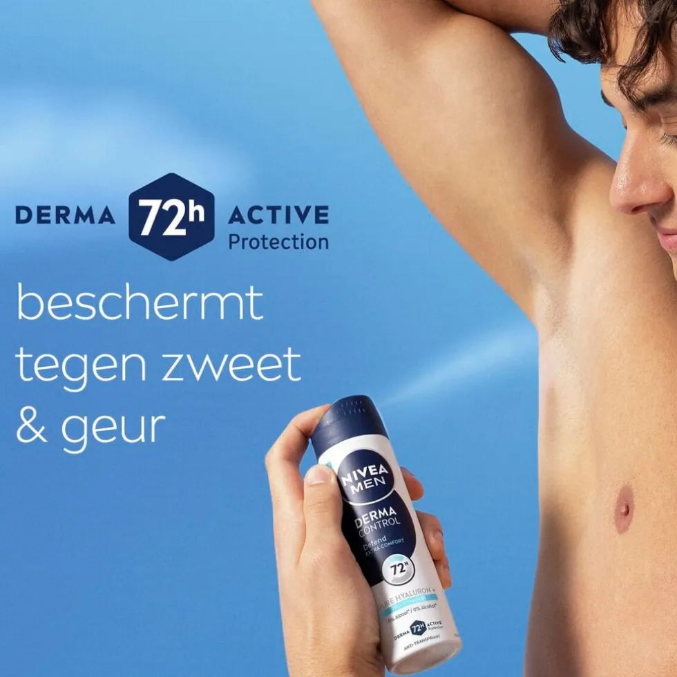 NIVEA Men Derma Control Defend Antitranspirant Spray