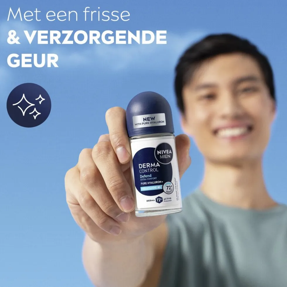 NIVEA Men Derma Control Defend Antitranspirant Roller