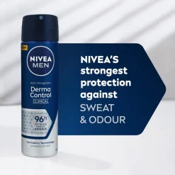 NIVEA Men Derma Dry Control Antitranspirant Spray