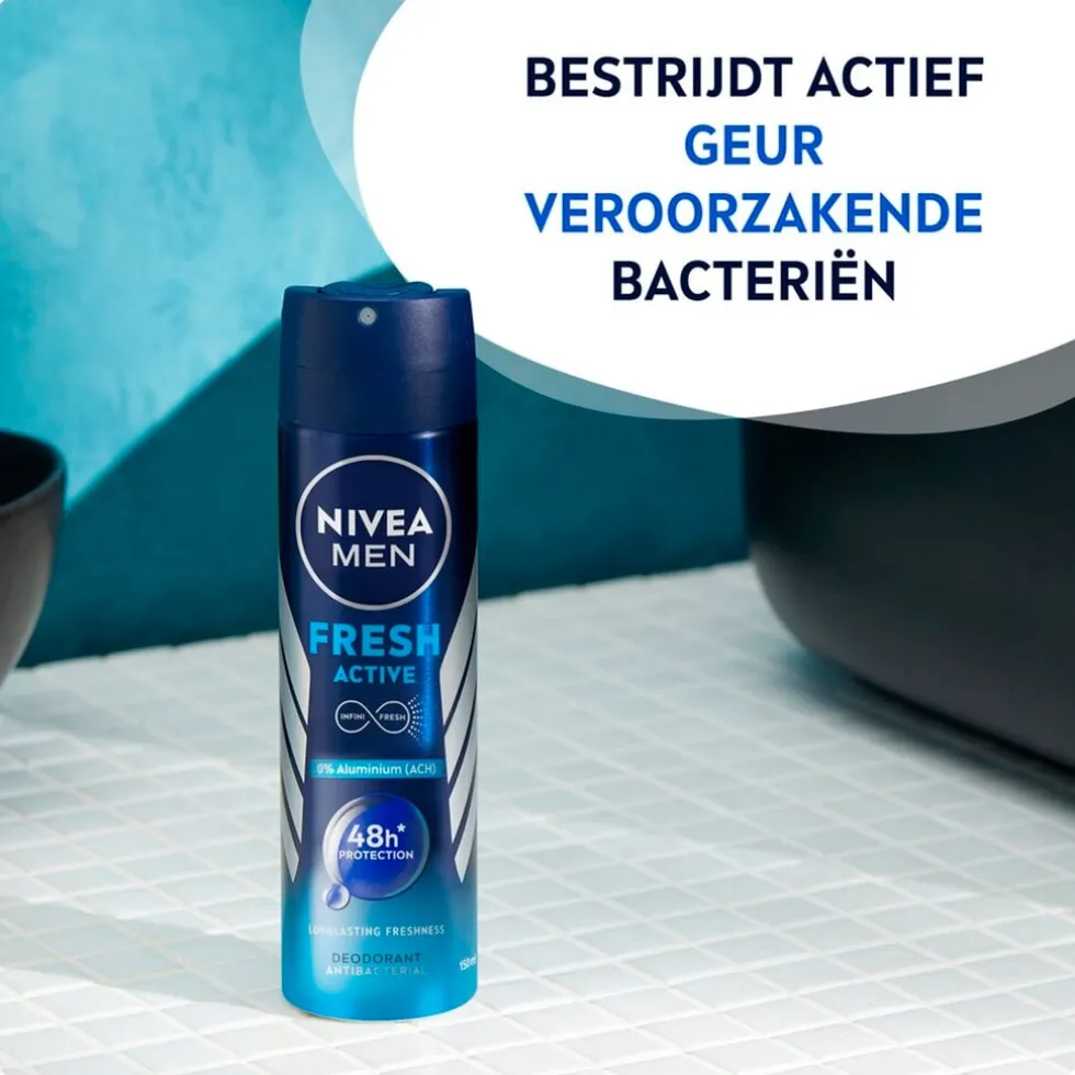 NIVEA Men Fresh Active Deodorant Spray