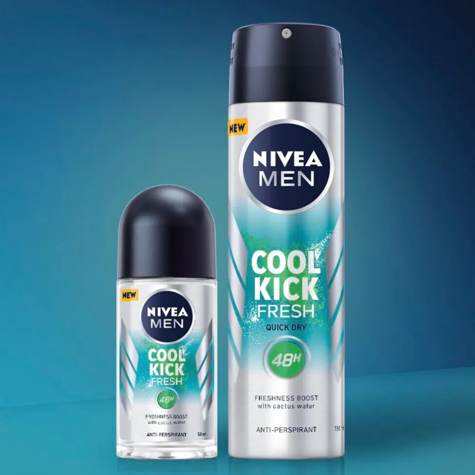 NIVEA Men Fresh Kick Antitranspirant Spray