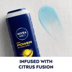 NIVEA Men Power 24H Fresh Effect 3-in-1 Douchegel