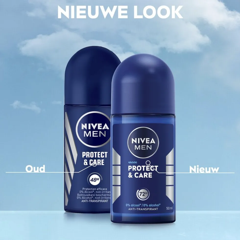 NIVEA Men Protect & Care Antitranspirant Roller