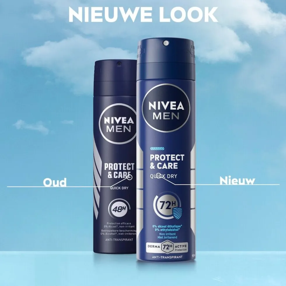 NIVEA Men Protect & Care Antitranspirant Spray