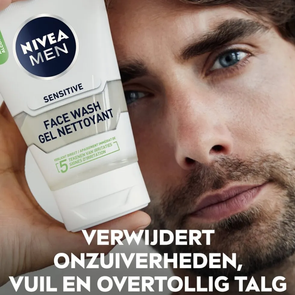 NIVEA Men Sensitive Face Wash