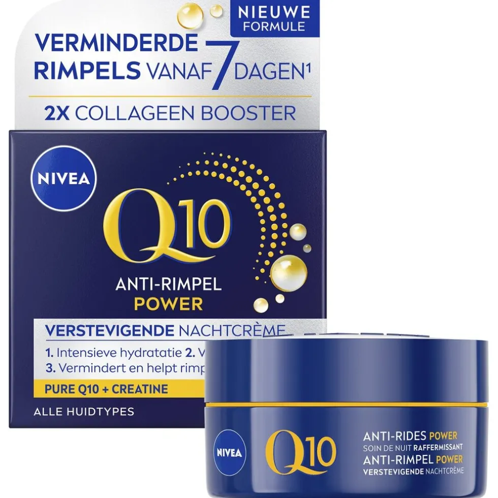 NIVEA Q10 Power Anti-Rimpel Nachtcrème