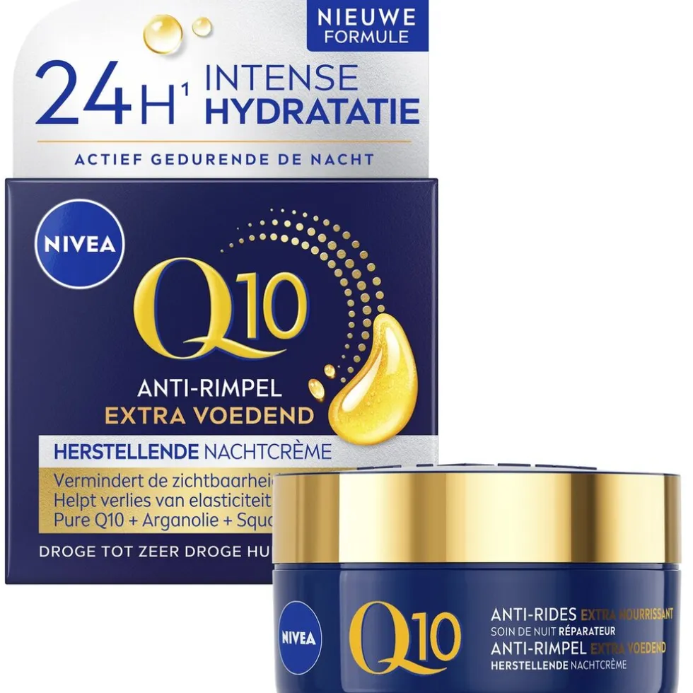 NIVEA Q10 Power Extra Voedende Anti-Rimpel Nachtcrème