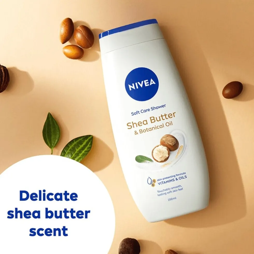 NIVEA Soft Care Shower Shea Butter & Botanical Oil Douchegel