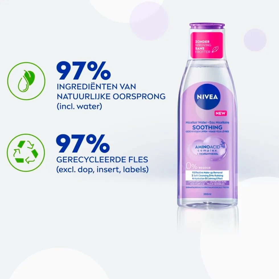 NIVEA Soothing Micellair Water