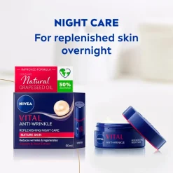 NIVEA Vital Anti-Rimpel Herstellende Nachtcrème