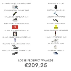 Noodrantsoen.nl BASIS noodpakket